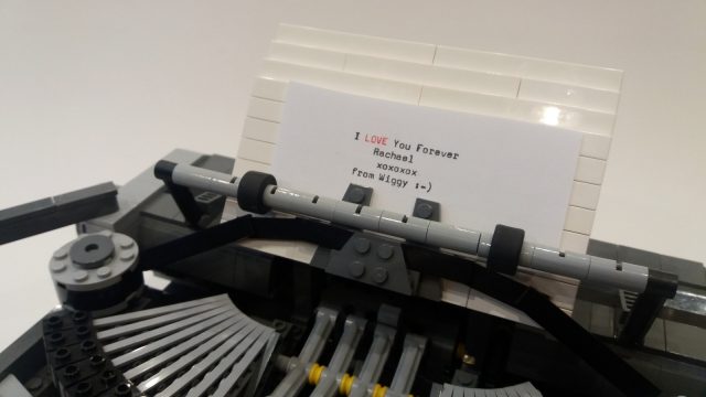 LEGO Ideas Typewriter