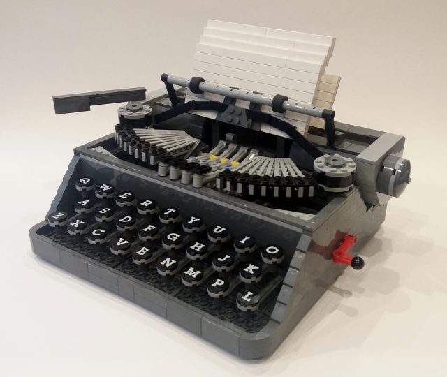 LEGO Ideas Typewriter