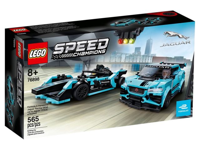 LEGO Speed Champions - Formula E Panasonic Jaguar Racing GEN 2 car & Jaguar I-PACE eTROPHY (76898)