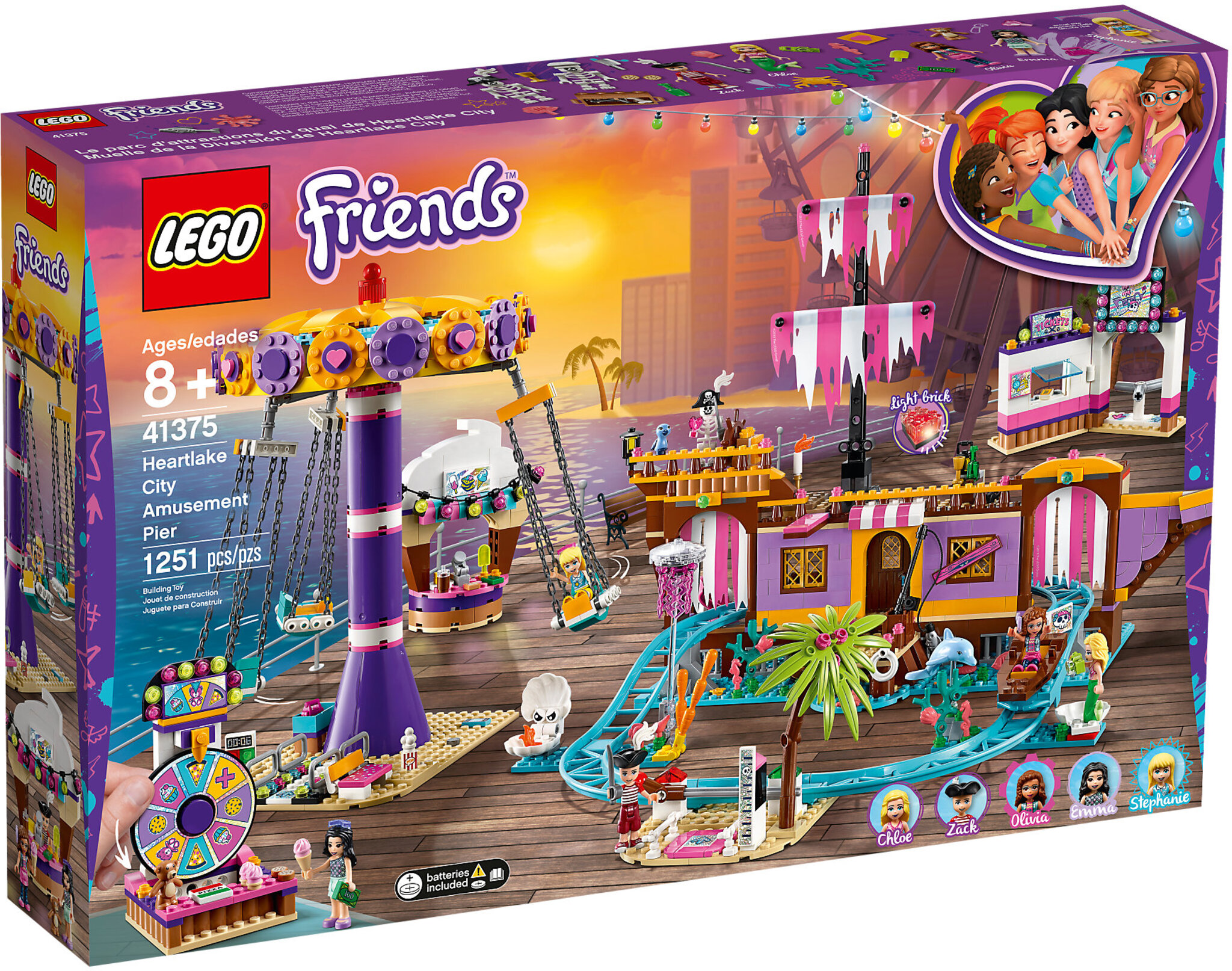 LEGO Friends 41375 - Il Molo dei Divertimenti di Heartlake City