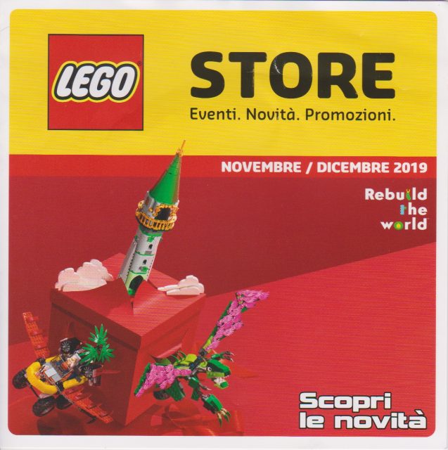 Promozioni LEGO Store Italia Novembre Dicembre 2019