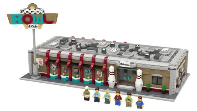 Retro bowling LEGO