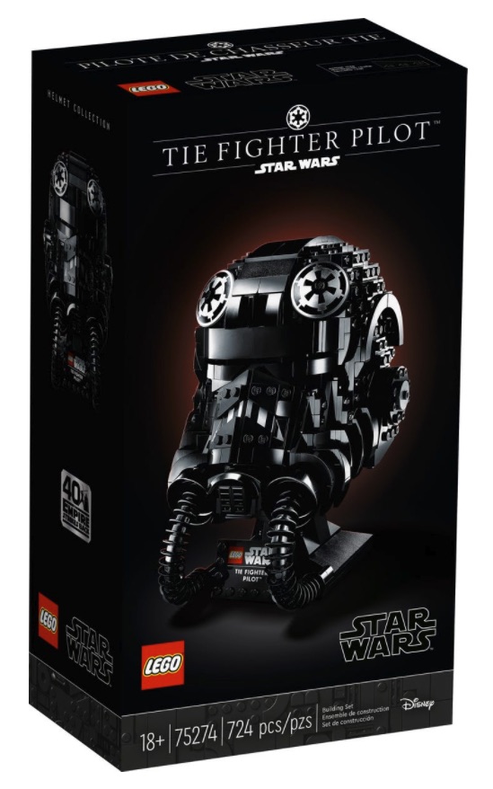 LEGO Star Wars Casco da Pilota di TIE Fighter (75274)