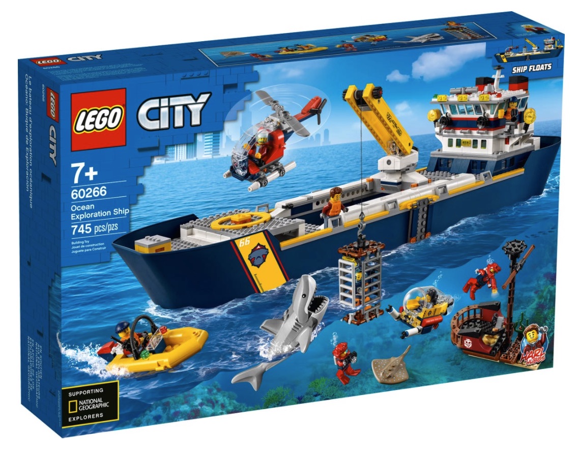 LEGO City - Nave da esplorazione oceanica (60266)