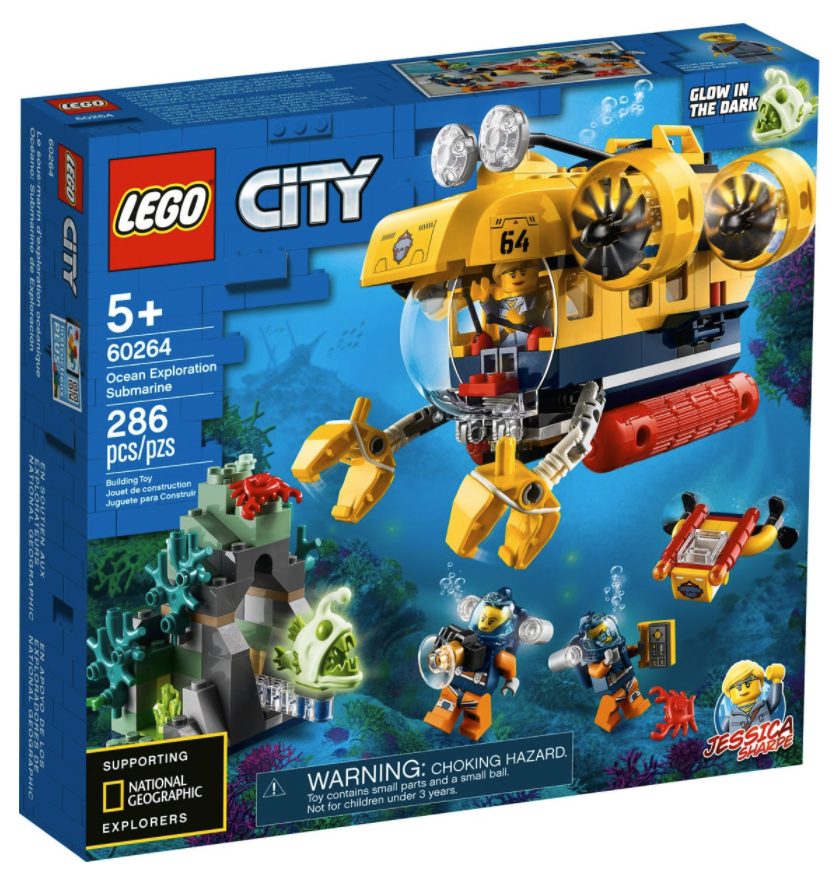 LEGO City - Sottomarino da esplorazione oceanica (60264)