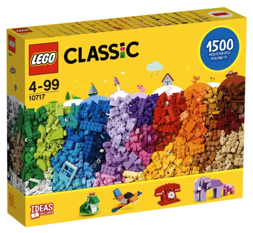 LEGO Classic - Mattoncini, mattoncini, mattoncini (10717)