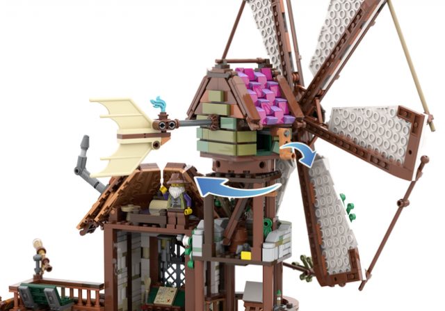 LEGO Ideas: The Mountain Windmill