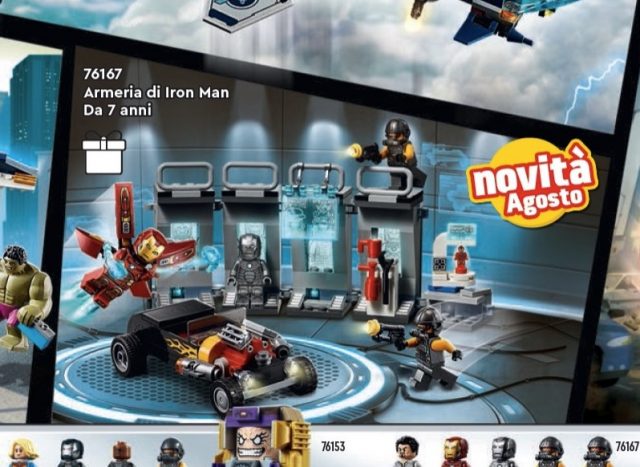 LEGO Marvel - Armeria di Iron Man (76167)