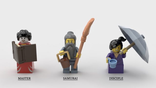 Temple of Hermit minifigures