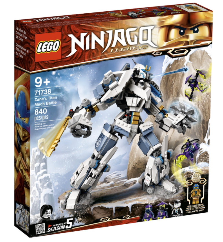 LEGO Ninjago 71738 - Mech Titano da battaglia di Zane