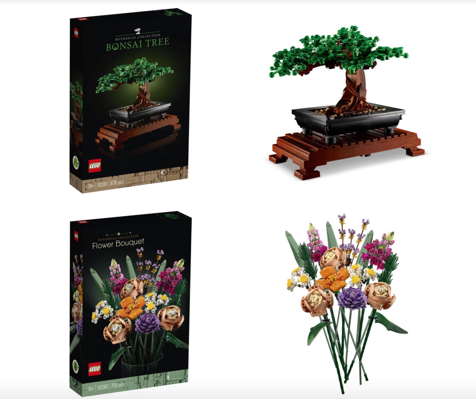 Disponibile la Nuova Linea LEGO Botanical Collection