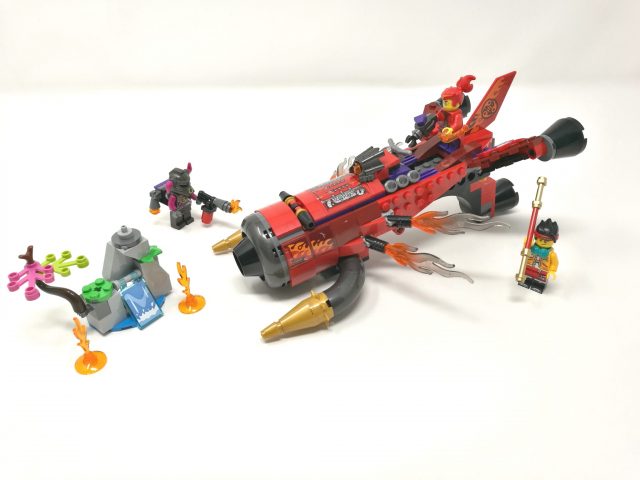 LEGO Monkie Kid 80019 - Jet Inferno di Red Son