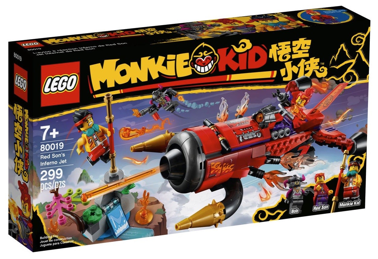 LEGO Monkie Kid 80019 - Jet Inferno di Red Son