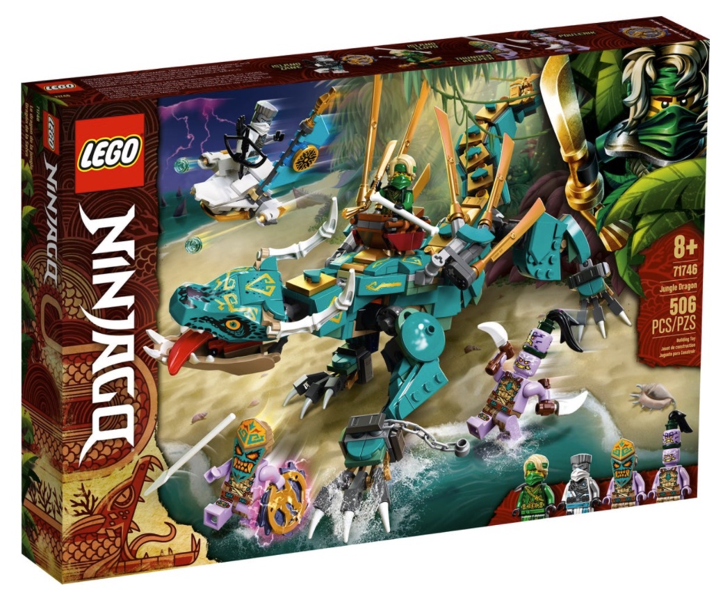 LEGO Ninjago 71746 - Dragone della giungla