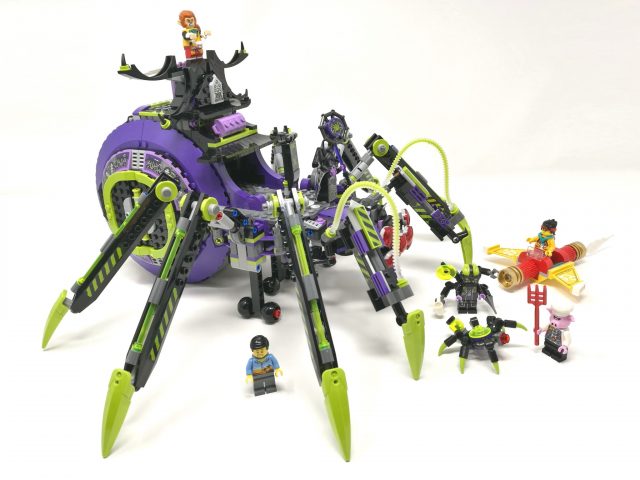 LEGO Monkie Kid 80022 - Base aracnoidea della Spider Queen