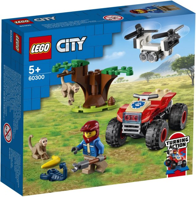 LEGO-City-Wildlife-Animal-Rescue-ATV-60300