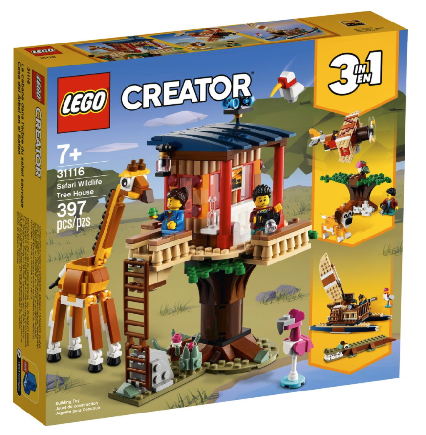 LEGO Creator 31116 - Casa sull’albero del safari