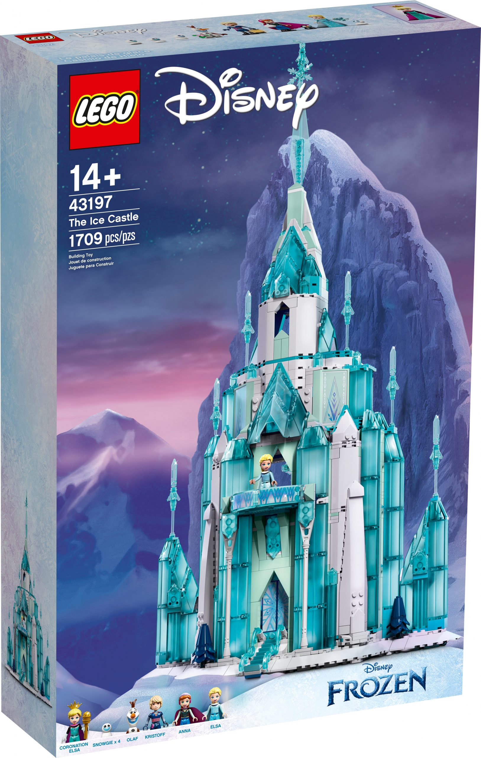 Rivelato il set LEGO Disney Frozen Castello di ghiaccio (43197)