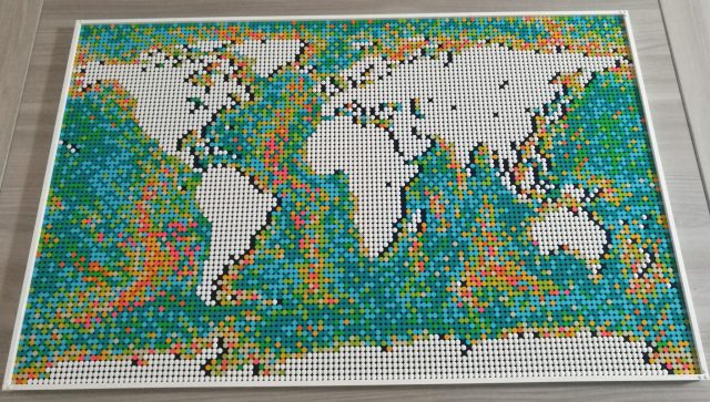 LEGO Art 31203 - Mappa del mondo