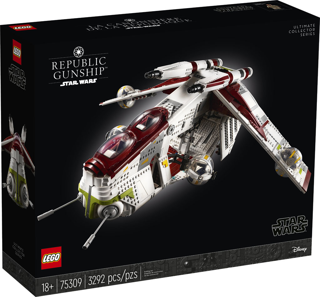 LEGO Star Wars UCS Cannoniera della Repubblica (75309)