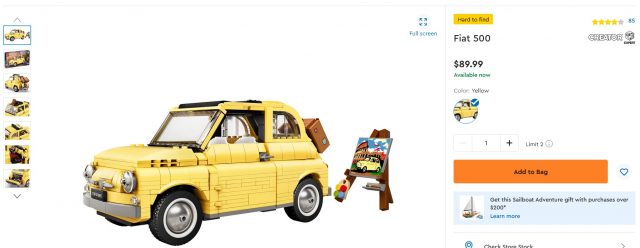 LEGO-Creator-Fiat-Color-Scheme