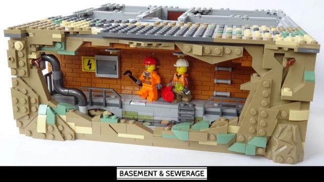 LEGO Ideas Basement & Sewerage 