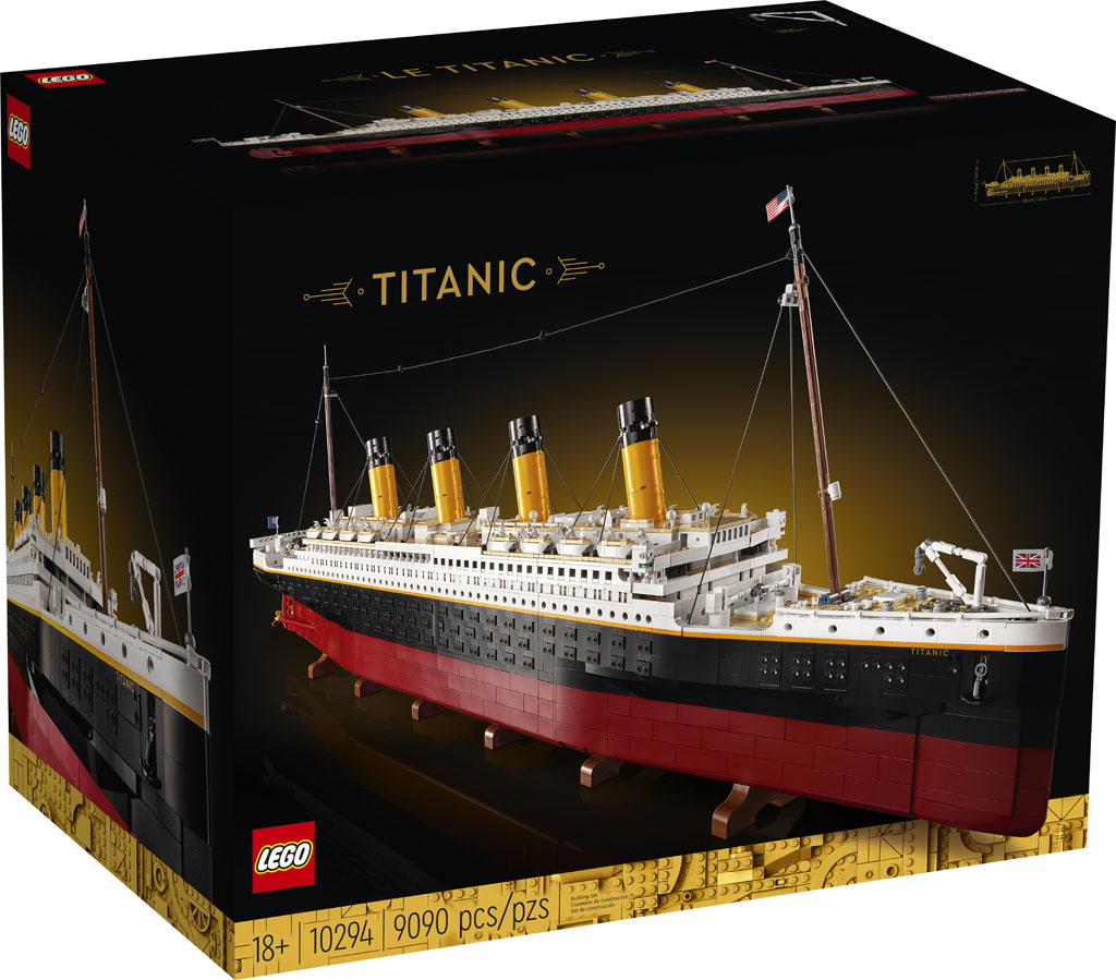 LEGO Titanic (10294) Annunciato Ufficialmente