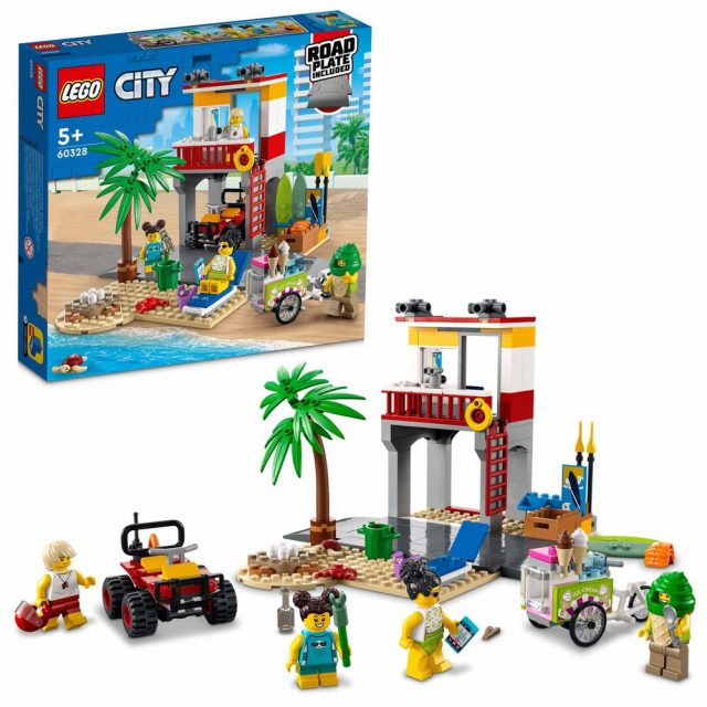 LEGO-City-Beach-Lifeguard-Station-60328