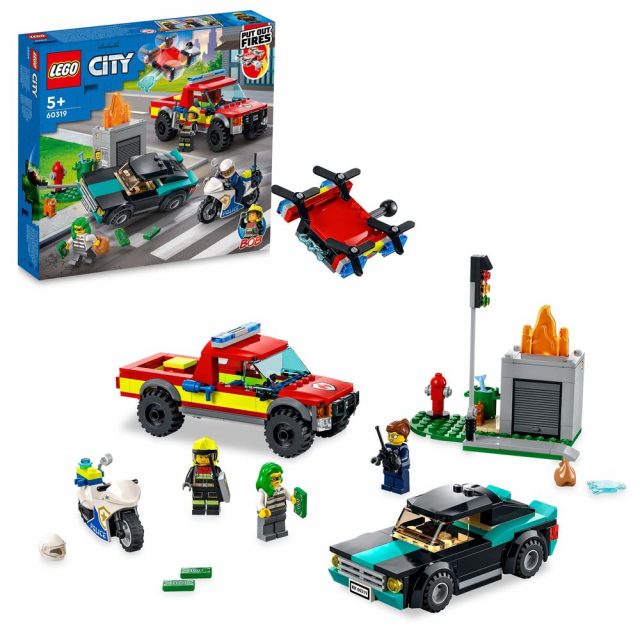 LEGO-City-Fire-Rescue-Police-Chase-60319