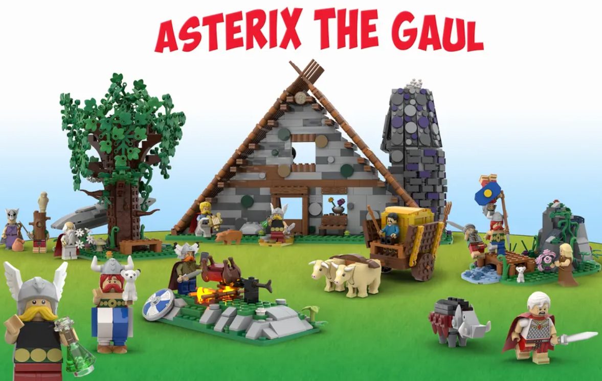 LEGO Ideas Asterix the Gaul Raggiunge 10.000 Sostenitori