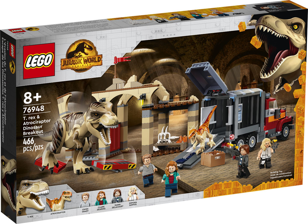 La Nuova Linea LEGO Jurassic World Dominion Annunciata Ufficialmente