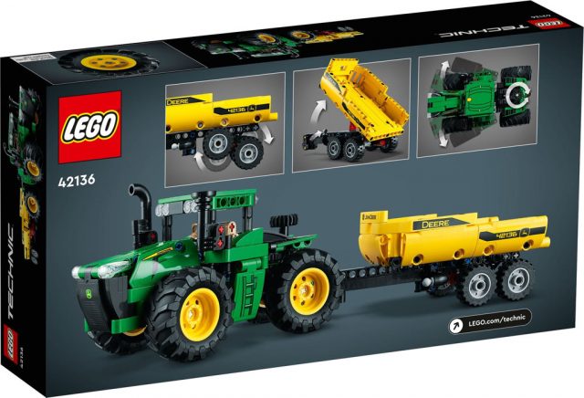 LEGO-Technic-John-Deere-9620R-4WD-Tractor-42136-Official