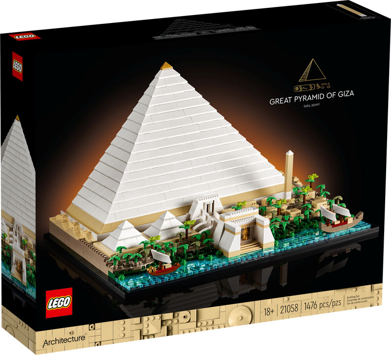 LEGO Architecture La Grande Piramide di Giza (21058)