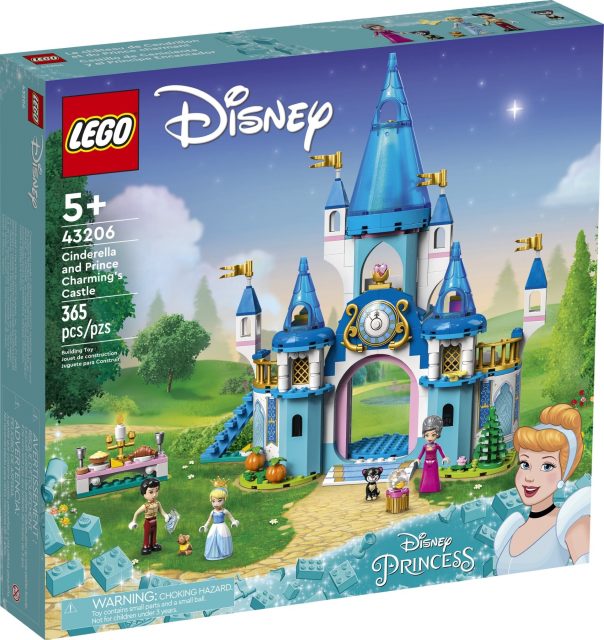 LEGO-Disney-Cinderella-and-Prince-Charmings-Castle-43206