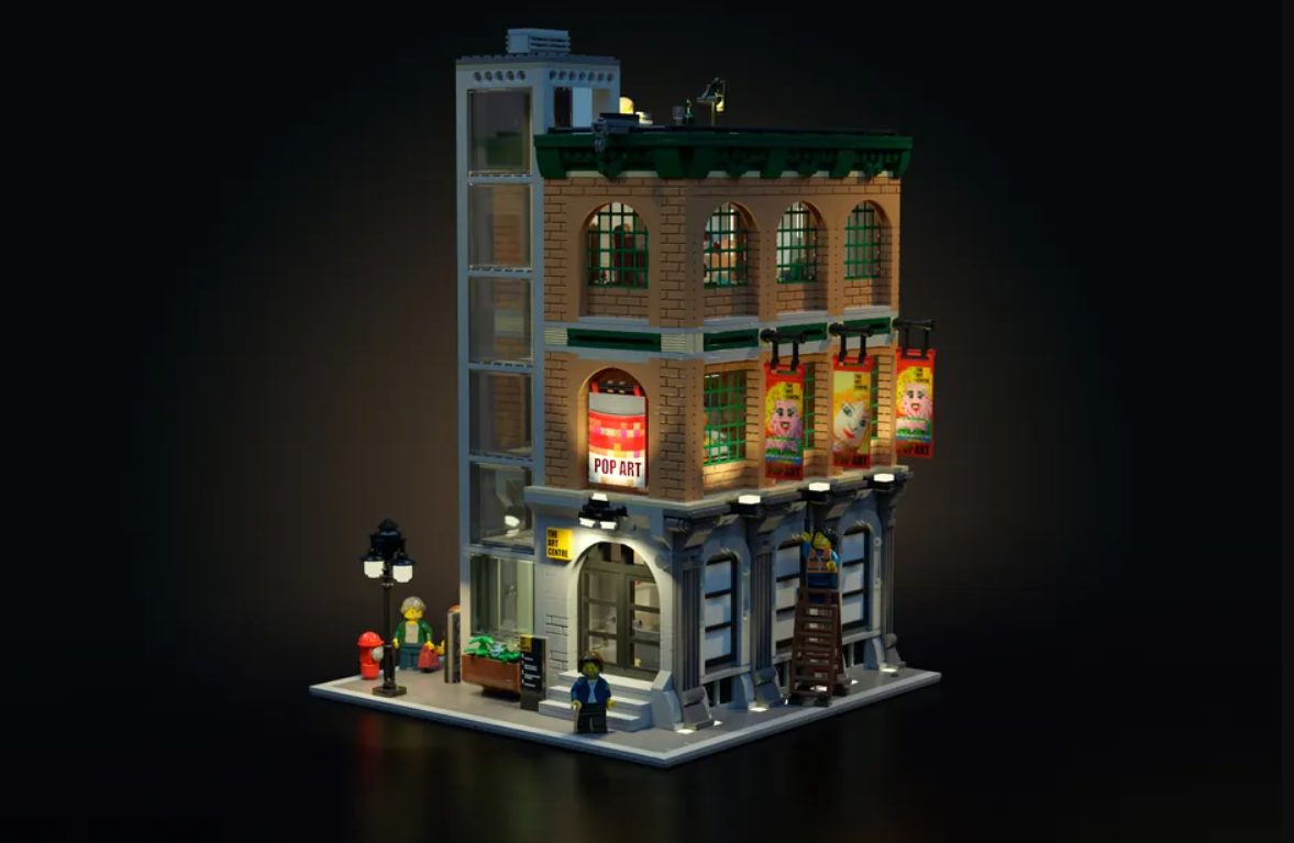 LEGO Ideas The Art Center Raggiunge 10.000 Sostenitori