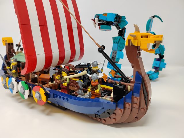 LEGO Creator - Nave vichinga e Jörmungandr (31132)