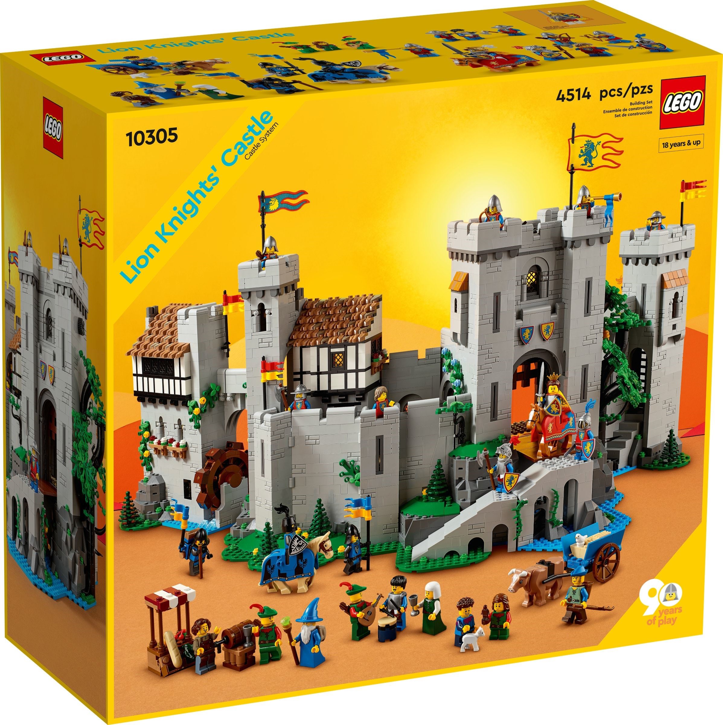 LEGO Icons Castello dei Cavalieri del Leone (10305) Disponibile sul LEGO Shop