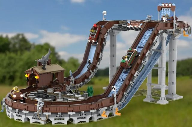 Working Log Flume – Fairground Water Coaster