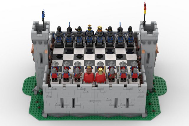 LEGO Ideas "CASTLE WALL & (HALF) CHESS BOARD"