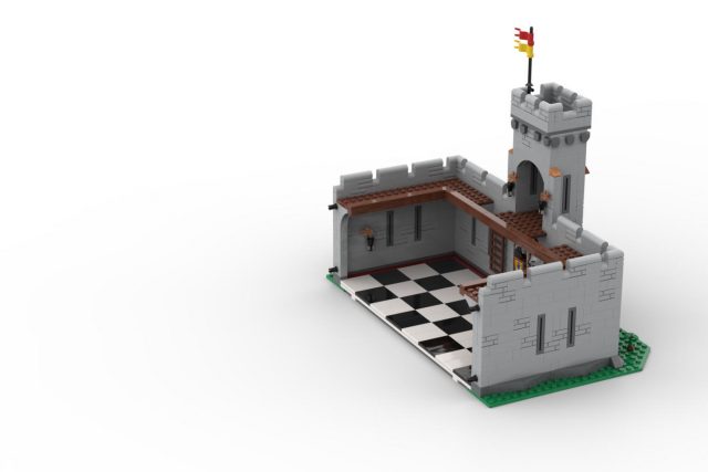 LEGO Ideas "CASTLE WALL & (HALF) CHESS BOARD"