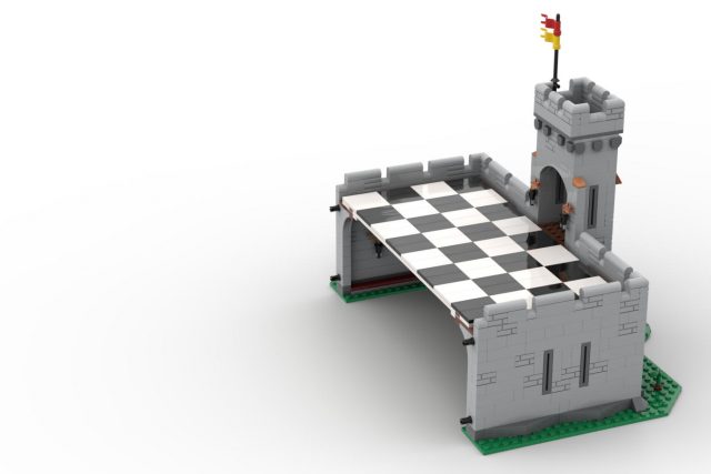 LEGO Ideas "CASTLE WALL & (HALF) CHESS BOARD"