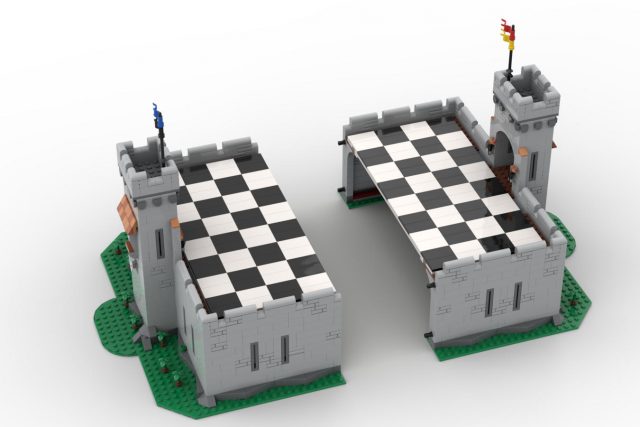 LEGO Ideas "CASTLE WALL & (HALF) CHESS BOARD"