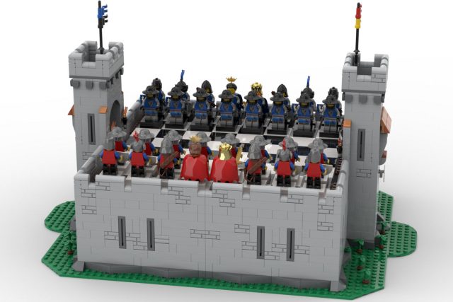 LEGO Ideas "CASTLE WALL & (HALF) CHESS BOARD"