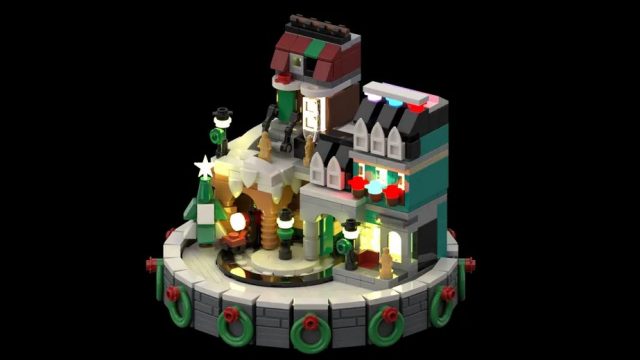 Holiday Village w-Train (Working)