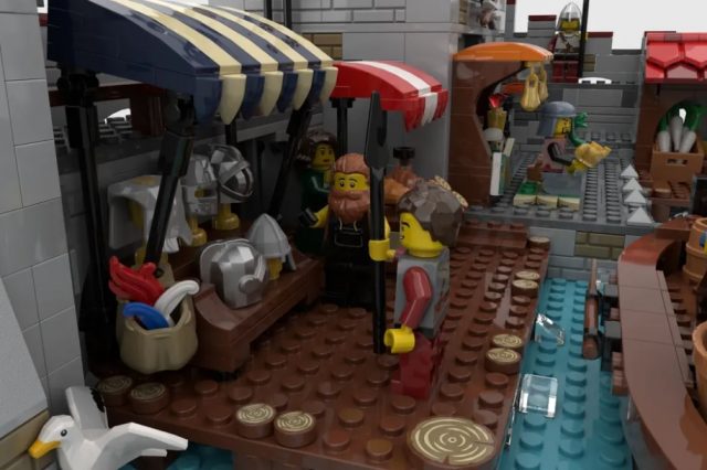 Medieval Seaside Market