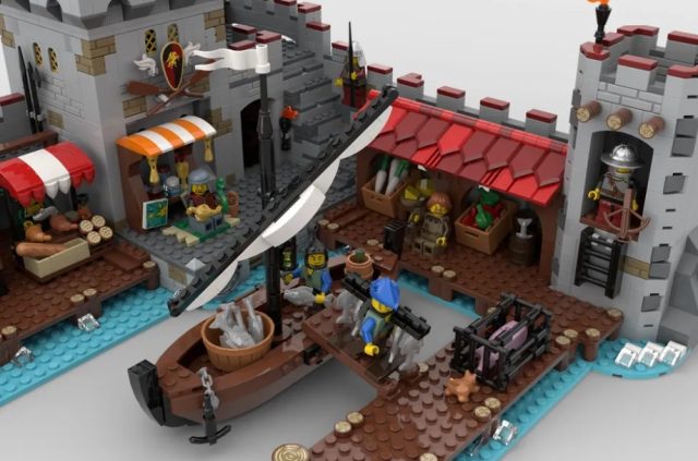 Medieval Seaside Market