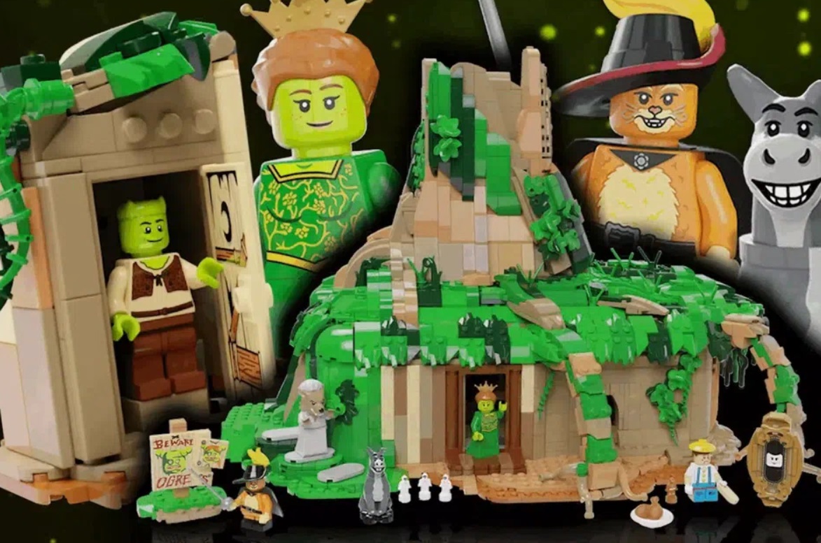 LEGO Ideas Shrek’s Swamp – 20th Anniversary Raggiunge 10.000 Sostenitori