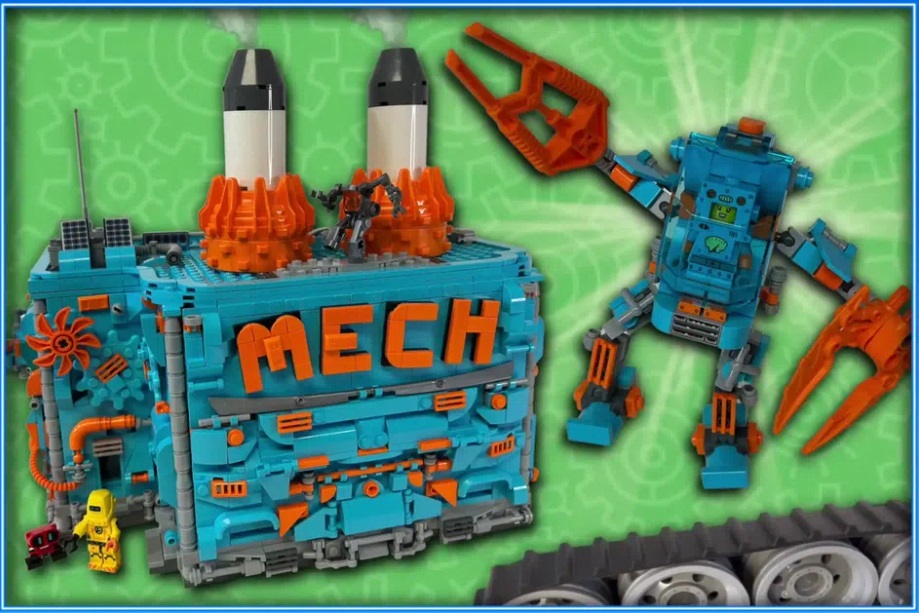 LEGO Ideas Robotic Mech Factory Raggiunge 10.000 Sostenitori