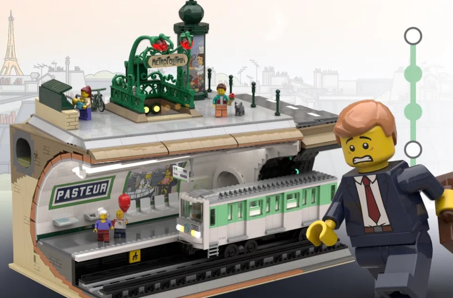 LEGO Ideas The Metropolitan: Don’t Miss Your Train! Raggiunge 10.000 Sostenitori