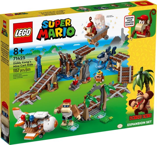 LEGO-Super-Mario-Diddy-Kongs-Mine-Cart-Ride-71425